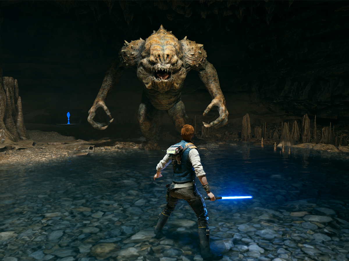 Zrzut ekranu screenshot z gry Star Wars Jedi: Ocalały