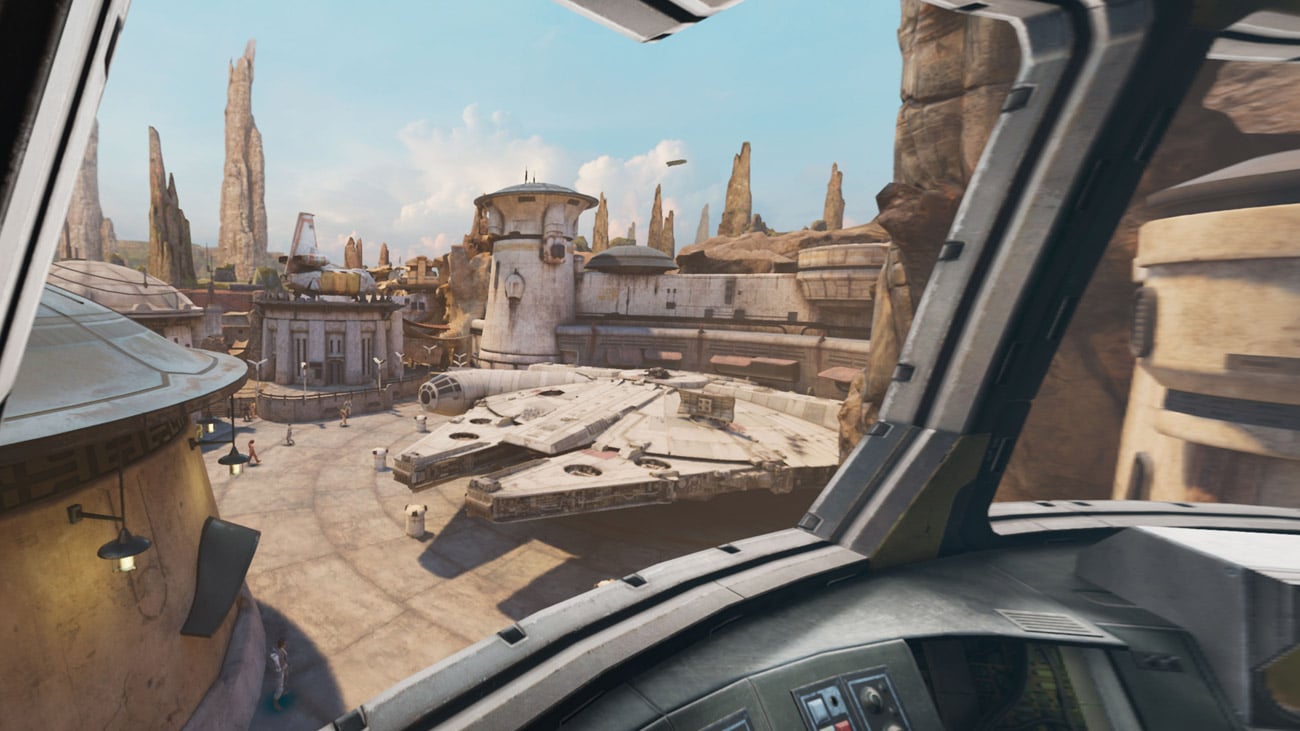 Zrzut ekranu screenshot z gry Star Wars: Tales from the Galaxy’s Edge – Enhanced Edition