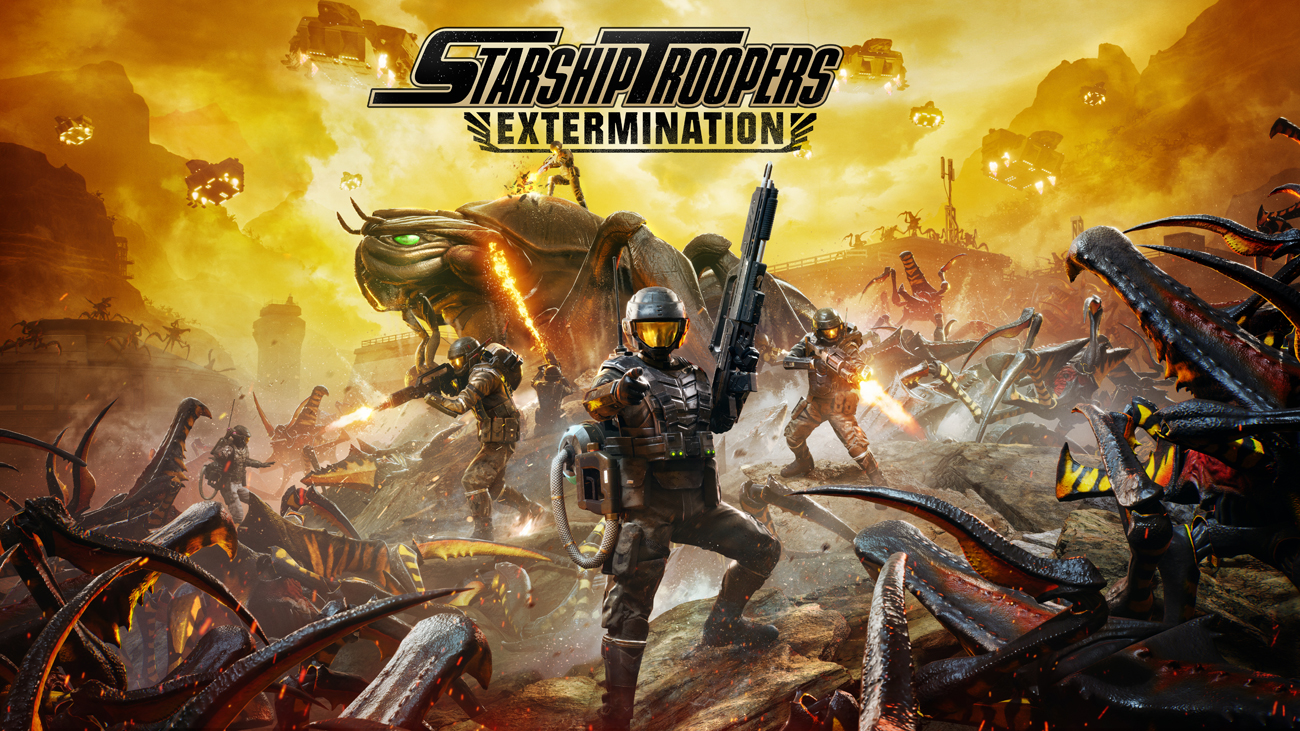 Grafika key art z gry Starship Troopers: Extermination