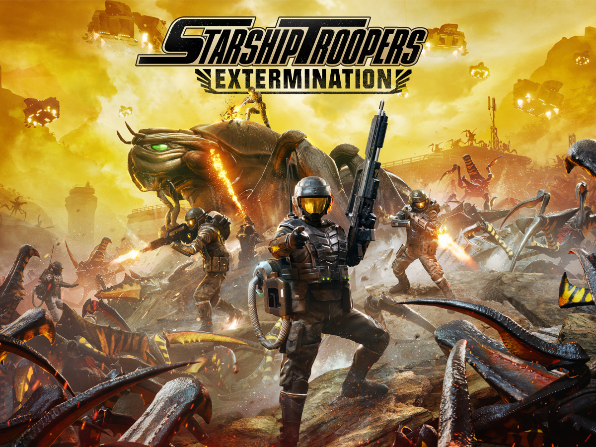 Grafika key art z gry Starship Troopers: Extermination