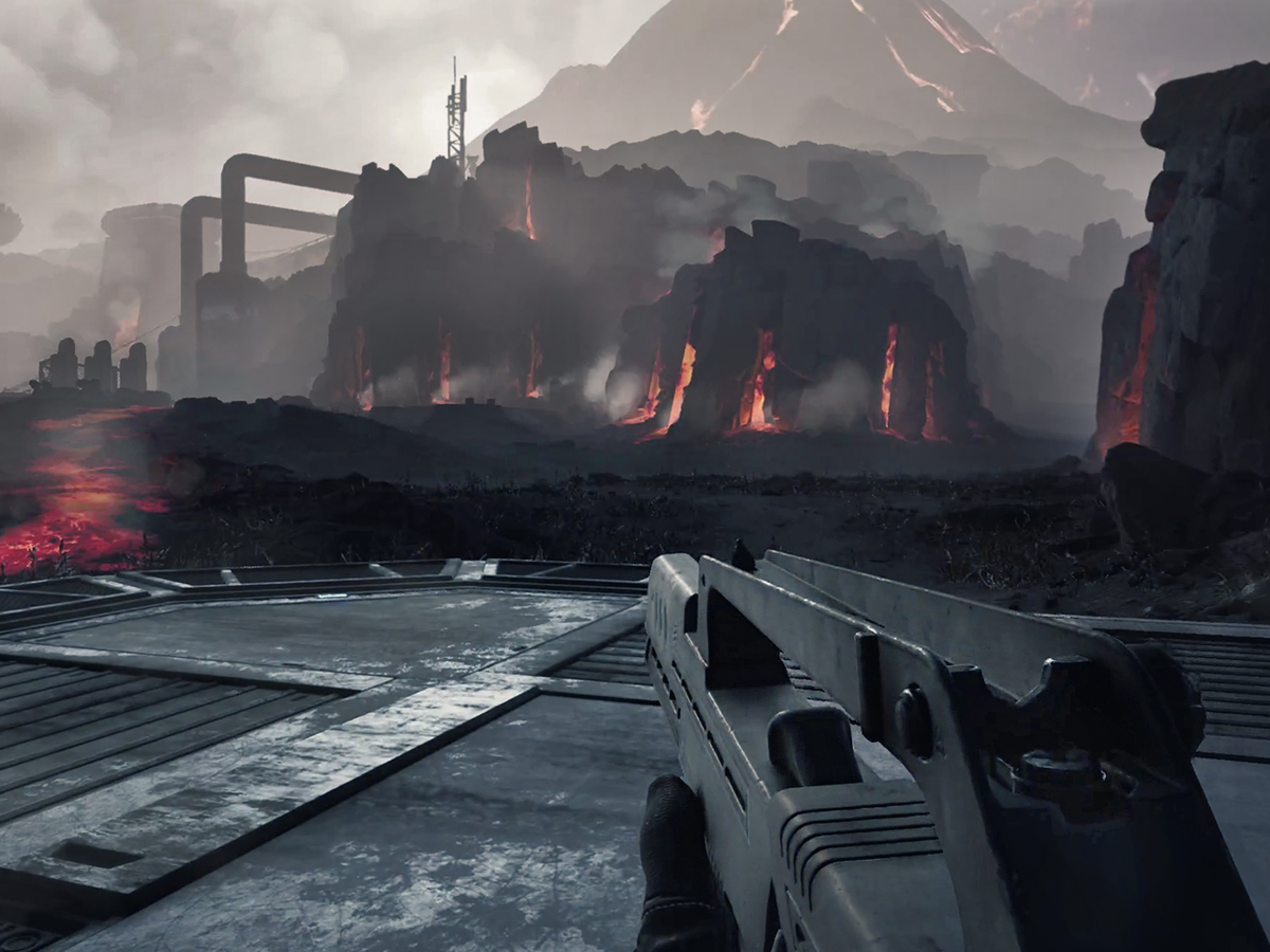 Zrzut ekranu screenshot z gry Starship Troopers: Extermination