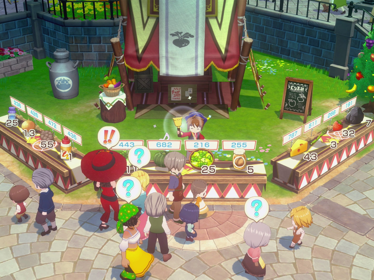 Zrzut ekranu screenshot z gry Story of Seasons Grand Bazaar