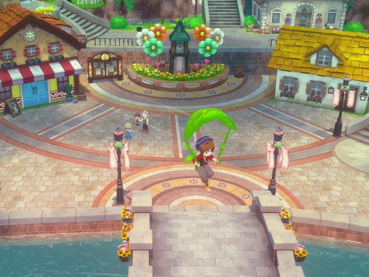Zrzut ekranu screenshot z gry Story of Seasons Grand Bazaar