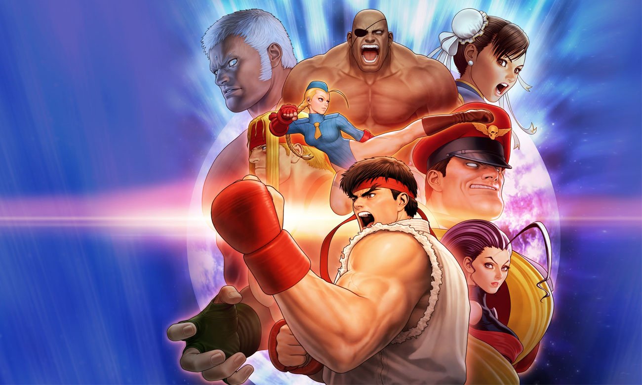 Grafika key art z Street Fighter 30th Anniversary Collection