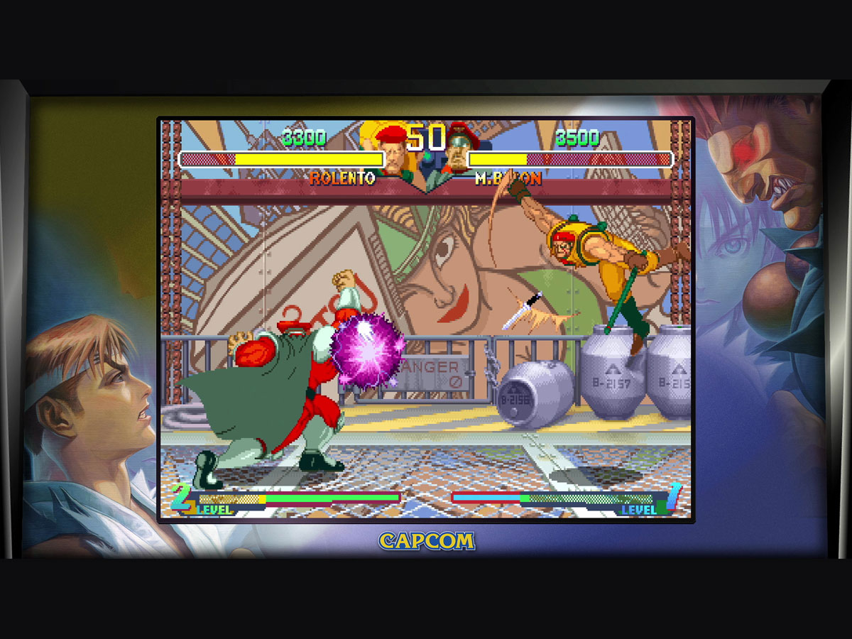 Zrzut ekranu screenshot z Street Fighter 30th Anniversary Collection