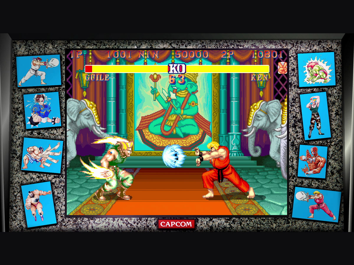 Zrzut ekranu screenshot z Street Fighter 30th Anniversary Collection