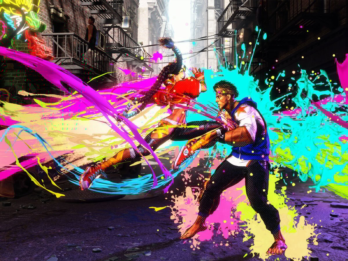 Zrzut ekranu screenshot z gry Street Fighter 6 Years 1-2 Fighters Edition