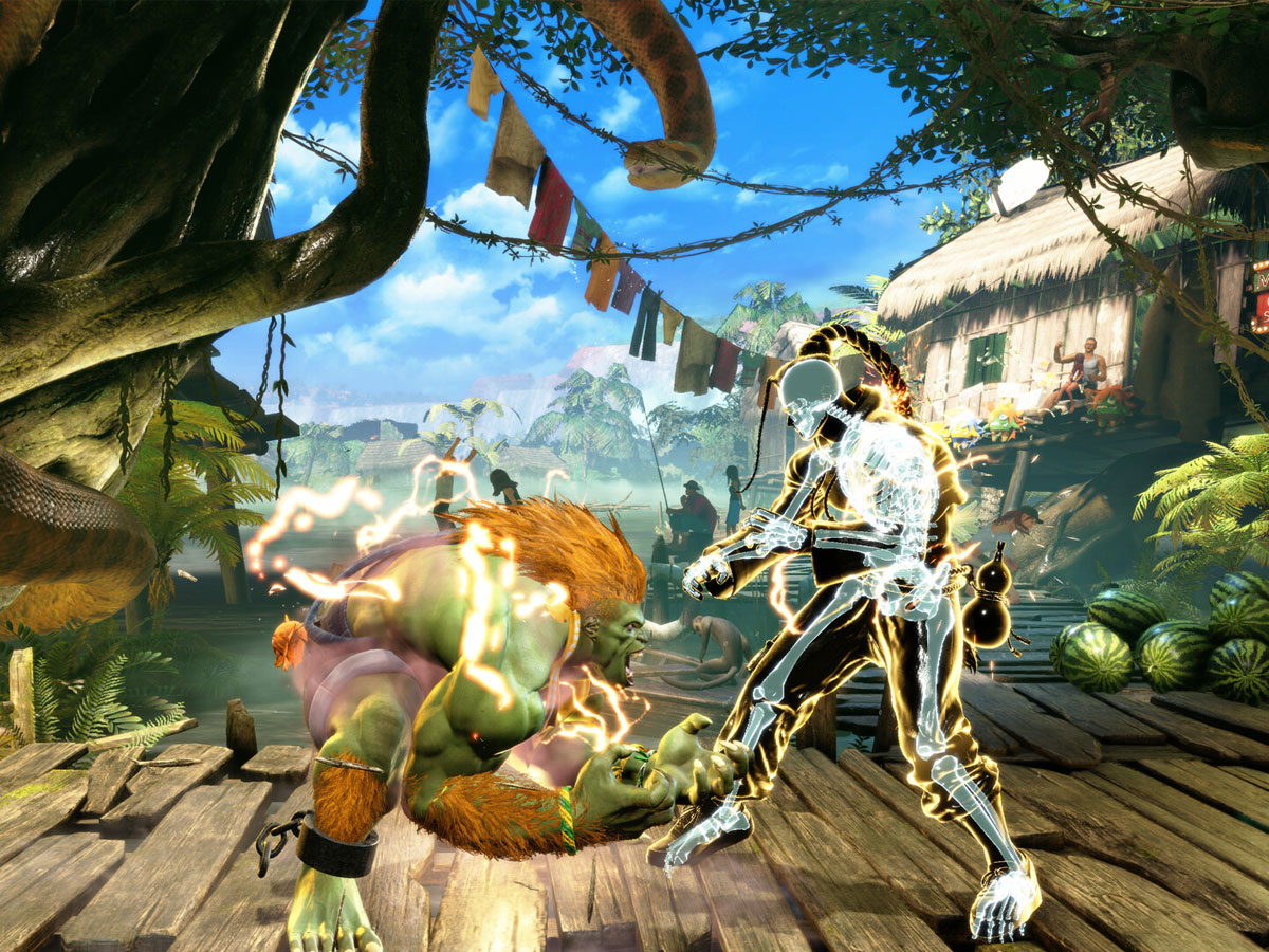 Zrzut ekranu screenshot z gry Street Fighter 6 Years 1-2 Fighters Edition