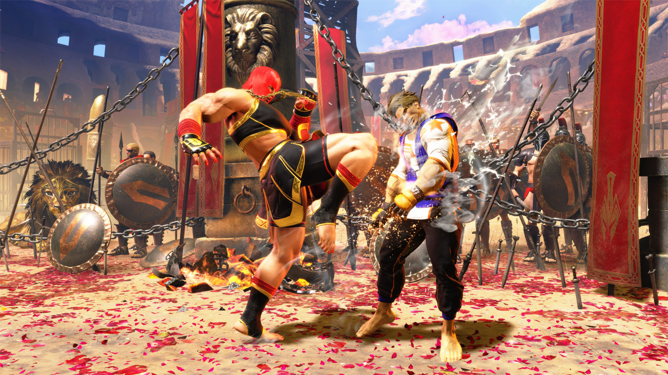 Zrzut ekranu z gry Street Fighter 6