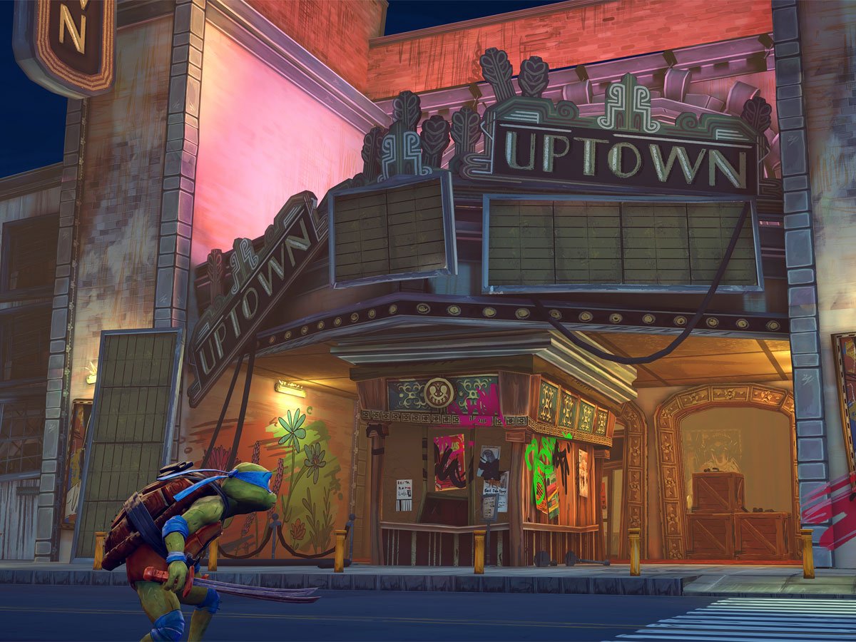 Teenage Mutant Ninja Turtles: Mutants Unleashed Deluxe Edition miasto