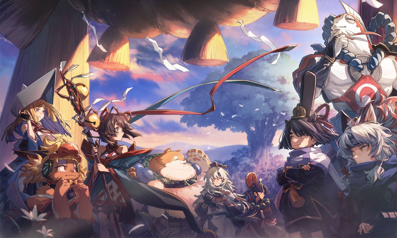 Grafika key art z gry TOWA and the Guardians of the Sacred Tree