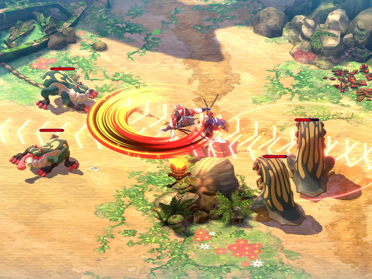 Zrzut ekranu screenshot z gry TOWA and the Guardians of the Sacred Tree