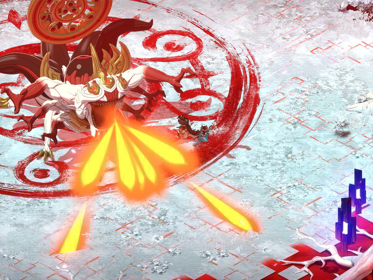 Zrzut ekranu screenshot z gry TOWA and the Guardians of the Sacred Tree