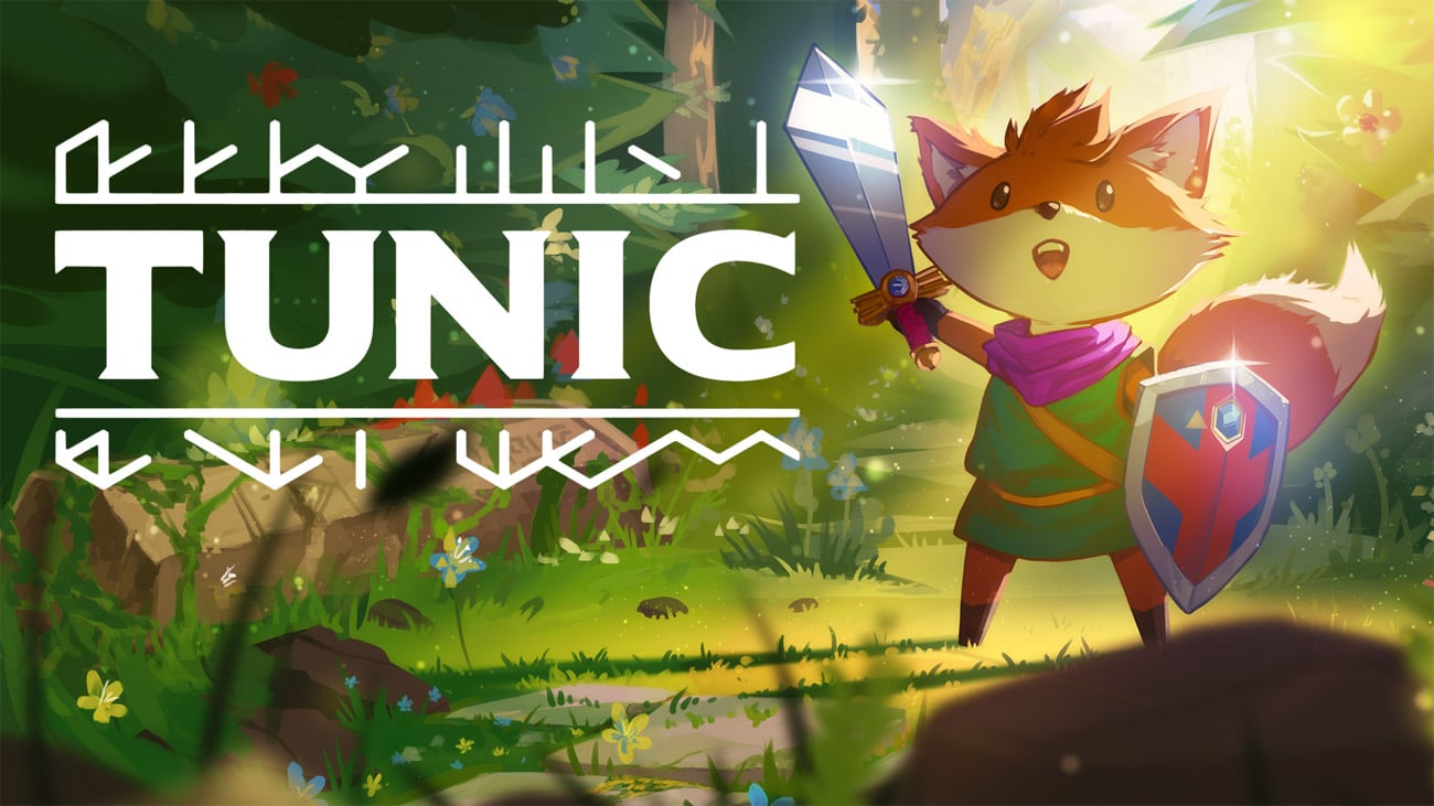 Grafika keyart z gry TUNIC