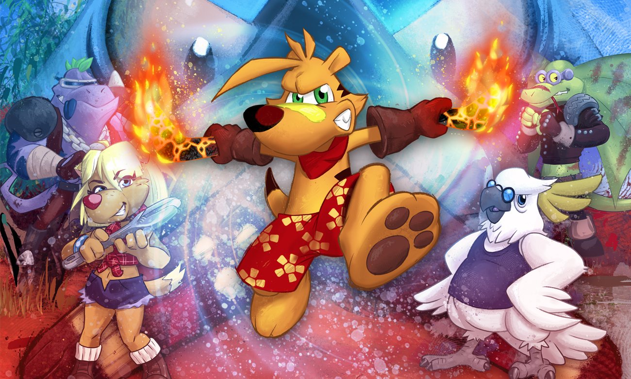 Spieleset TY the Tasmanian Tiger HD: Bush Rescue Bundle für Nintendo Switch