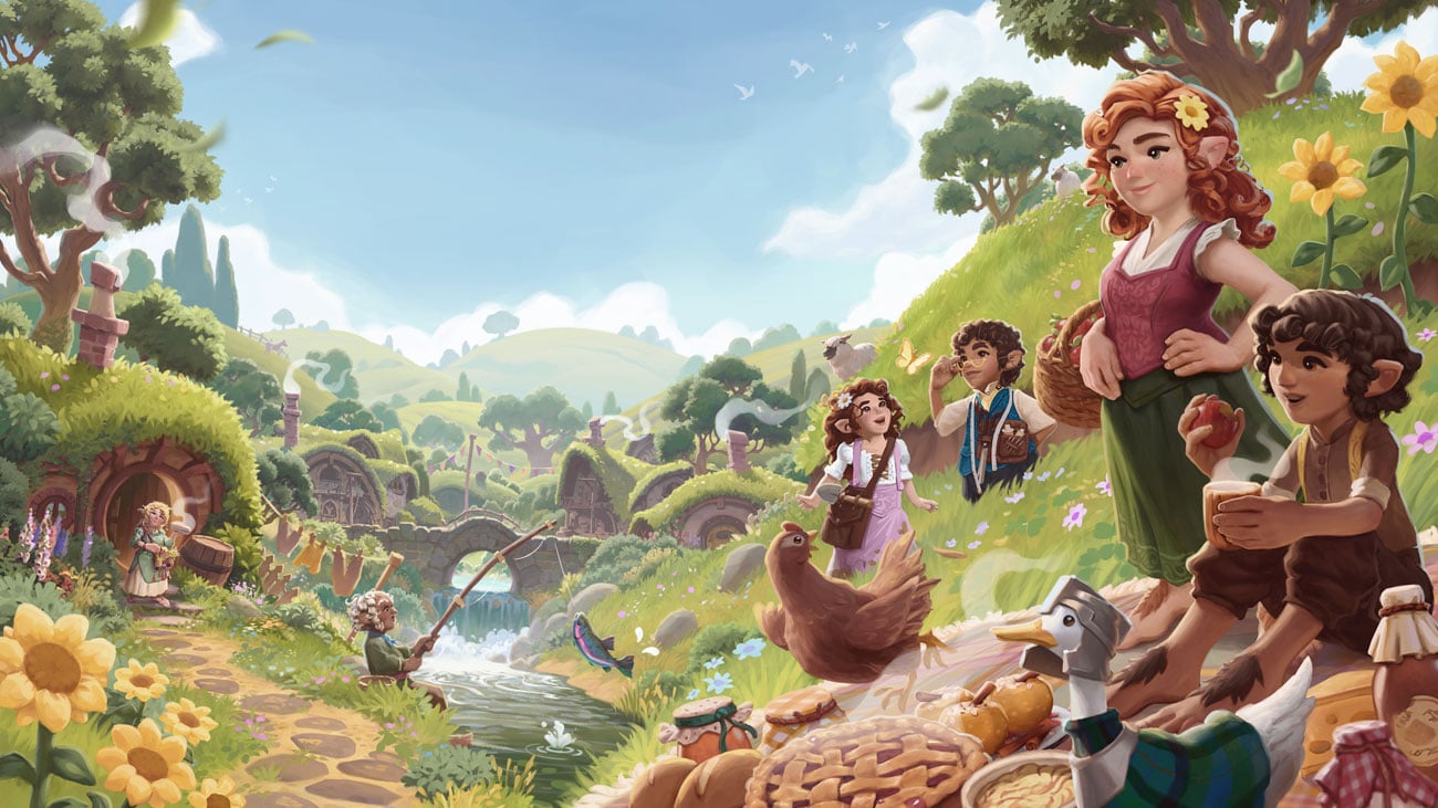 Grafika key art z gry Tales of the Shire: A The Lord of The Rings Game