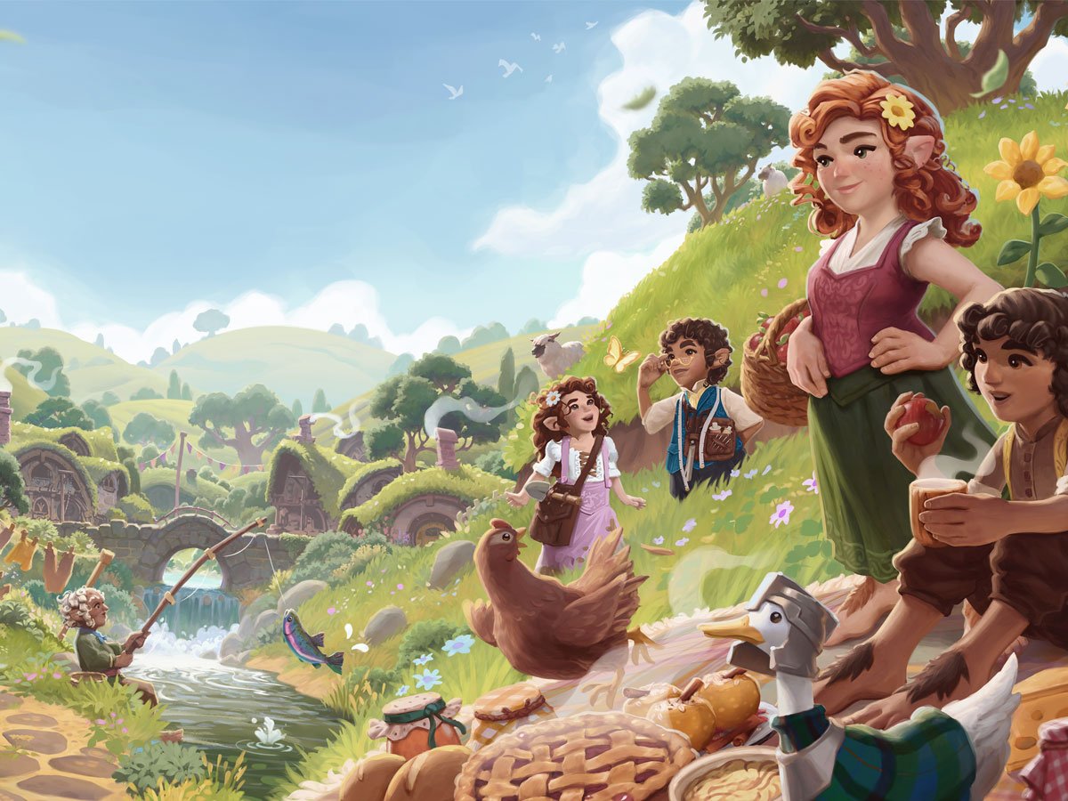 Grafika key art z gry Tales of the Shire: A The Lord of The Rings Game