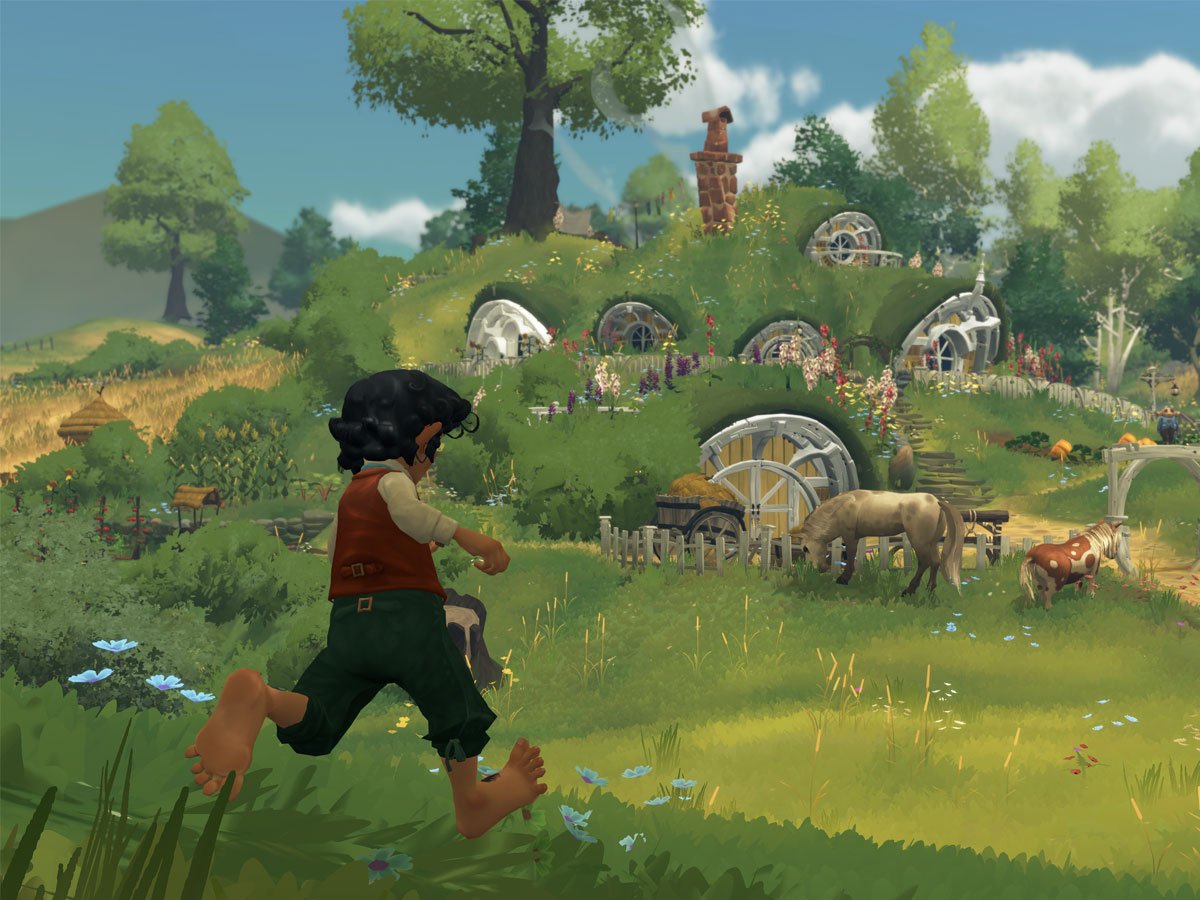 Zrzut ekranu screenshot z gry Tales of the Shire: A The Lord of The Rings Game