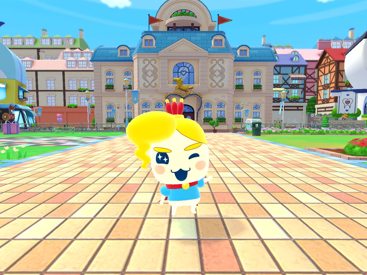 Zrzut ekranu screenshot z gry Tamagotchi Plaza