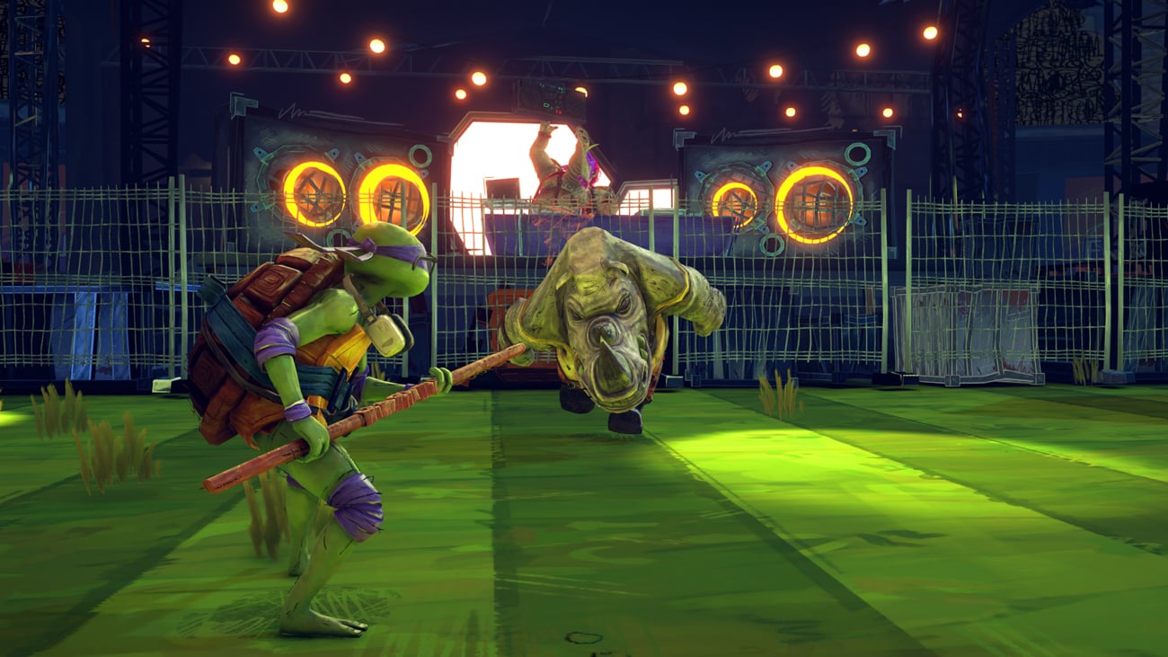 Zrzut ekranu screenshot z gry Teenage Mutant Ninja Turtles: Mutants Unleashed