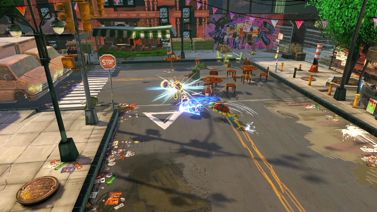 Zrzut ekranu screenshot z gry Teenage Mutant Ninja Turtles: Mutants Unleashed