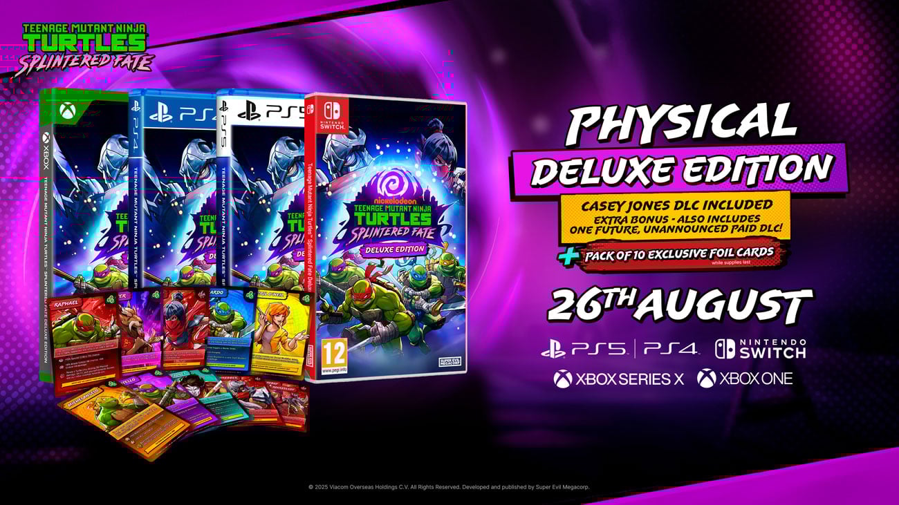 Zawartość Teenage Mutant Ninja Turtles: Splintered Fate Deluxe Edition