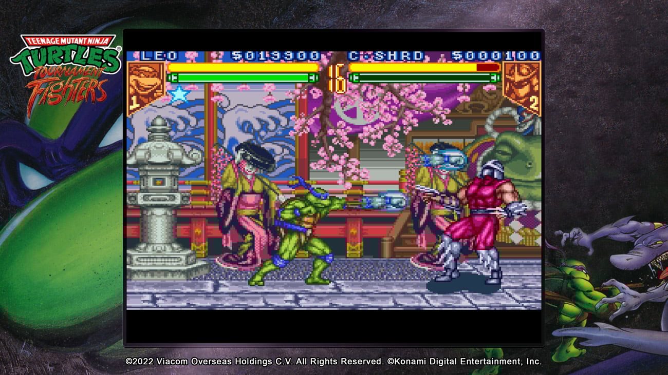 Zawartość kolekcji Teenage Mutant Ninja Turtles: The Cowabunga Collection