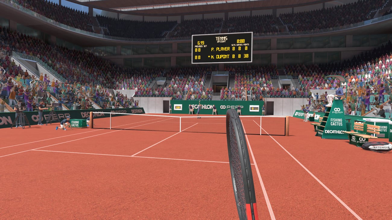 Zrzut ekranu screenshot z gry Tennis On-Court