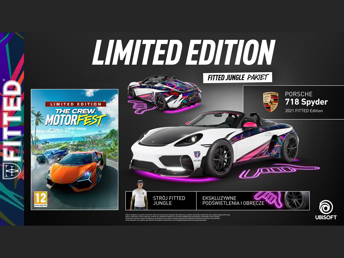 Zawartość The Crew Motorfest Limited Edition