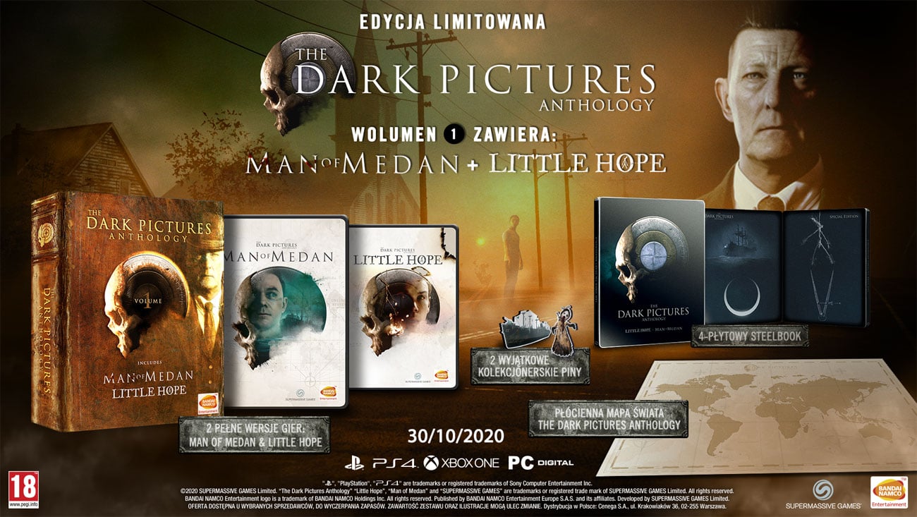 The Dark Pictures Anthology: Wolumen 1 - Edycja Limitowana