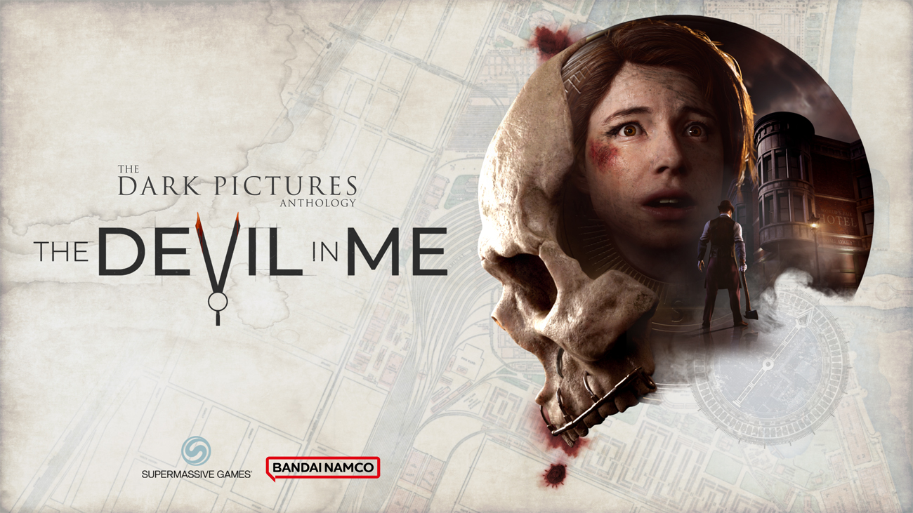 Grafika keyart z gry The Dark Pictures Anthology: The Devil In Me