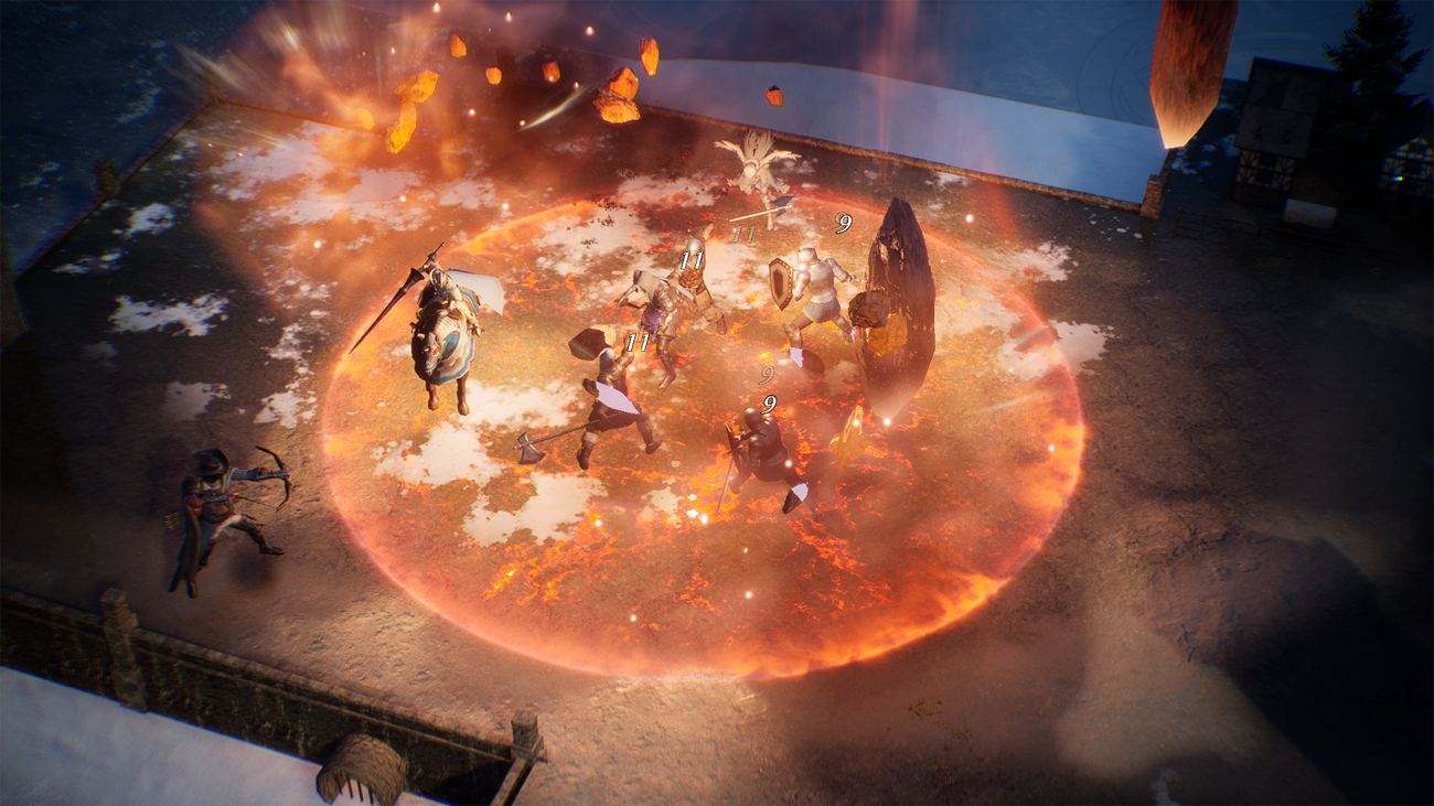 Zrzut ekranu z gry The DioField Chronicle