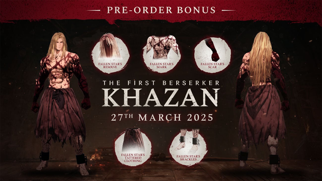 Grafika przedsprzedażowa do gry The First Berserker: Khazan