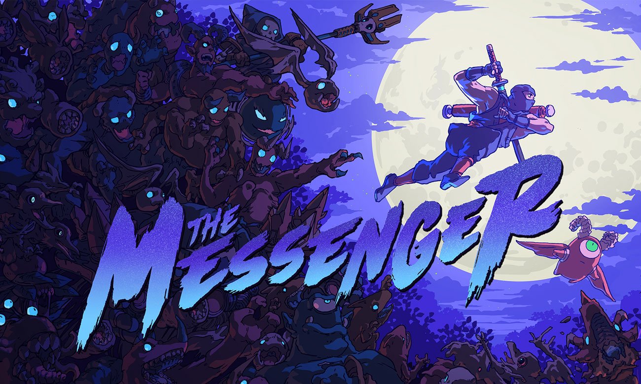 Grafika key art z gry The Messenger