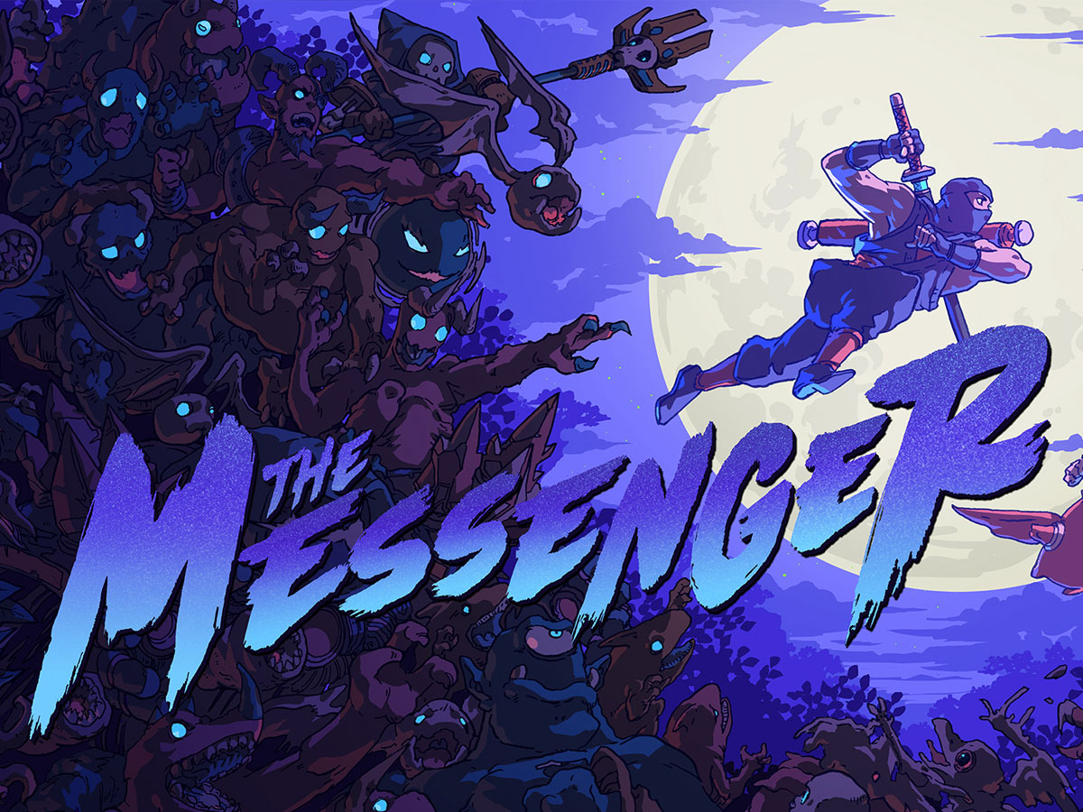 Grafika key art z gry The Messenger