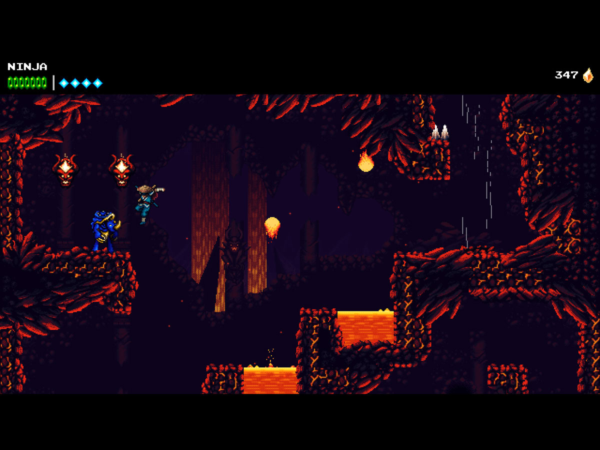 Zrzut ekranu screenshot z gry The Messenger