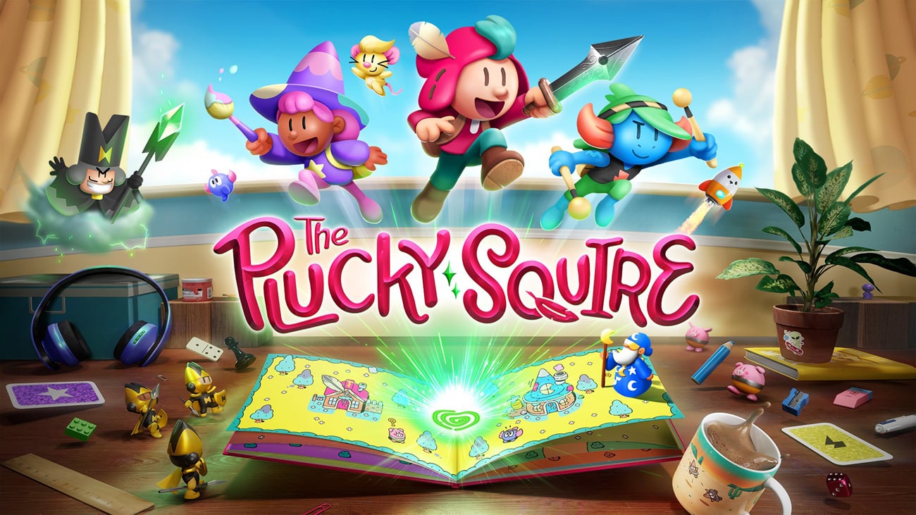 Grafika key art z gry The Plucky Squire