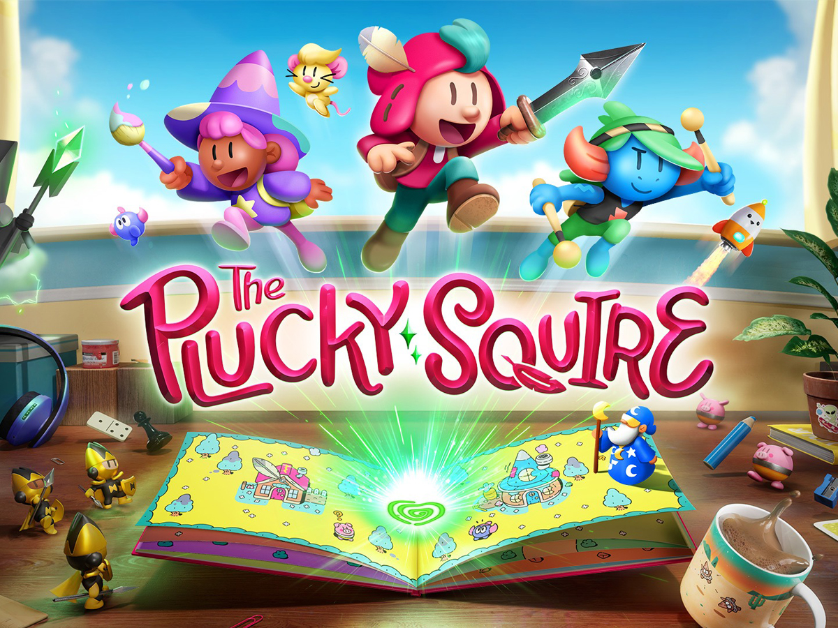 Grafika key art z gry The Plucky Squire