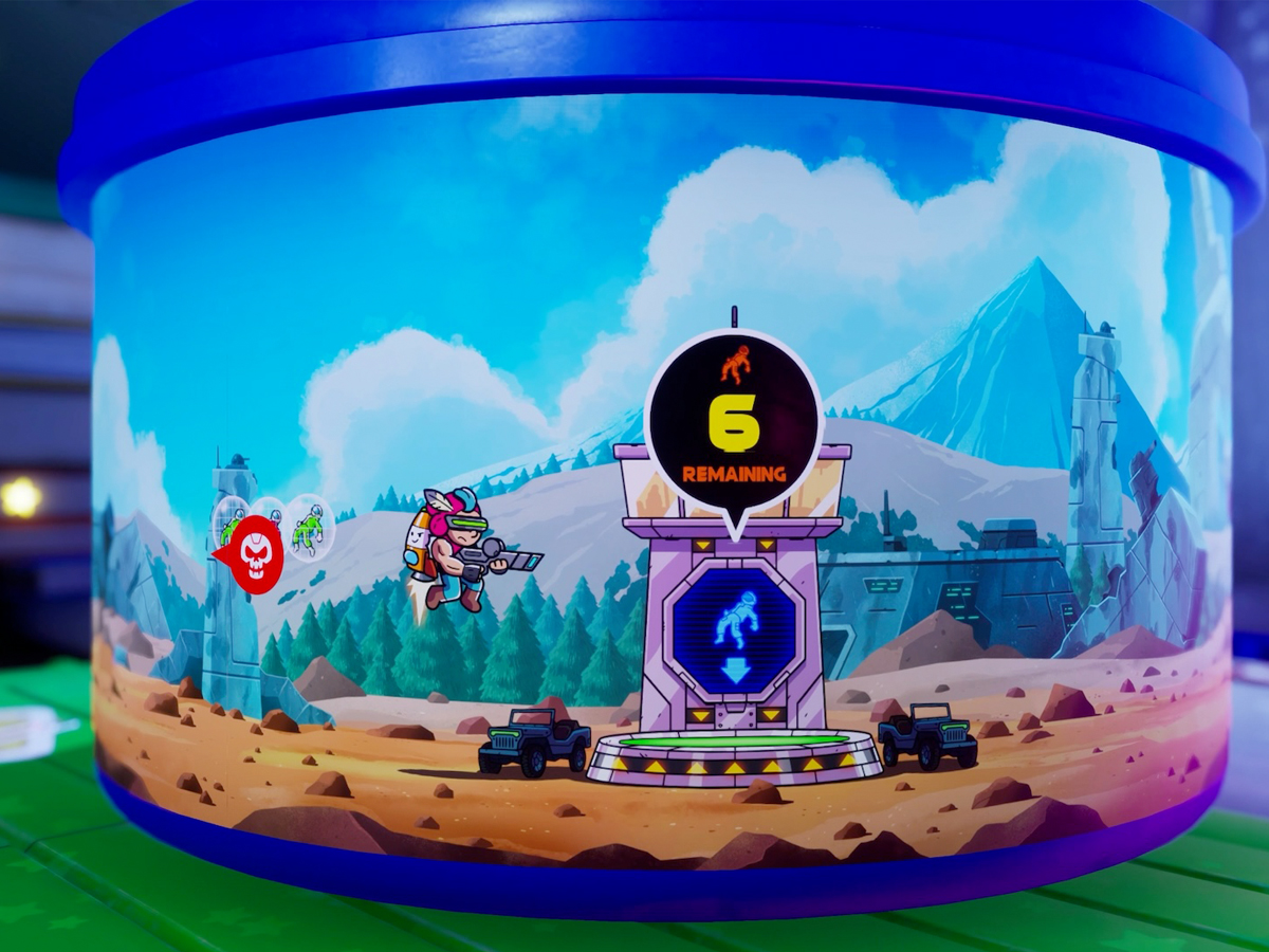 Zrzut ekranu screenshot z gry The Plucky Squire