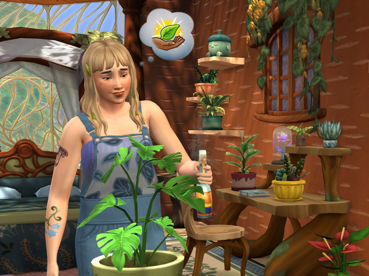 Zrzut ekranu screenshot z The Sims 4: Czar Natury