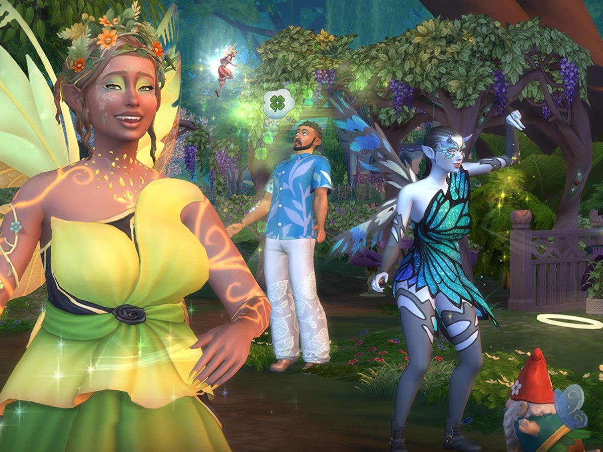 Zrzut ekranu screenshot z The Sims 4: Czar Natury