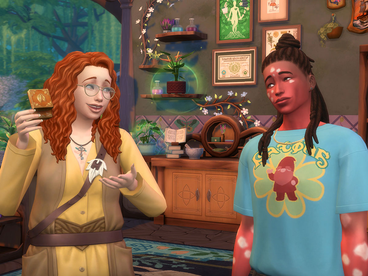 Zrzut ekranu screenshot z The Sims 4: Czar Natury