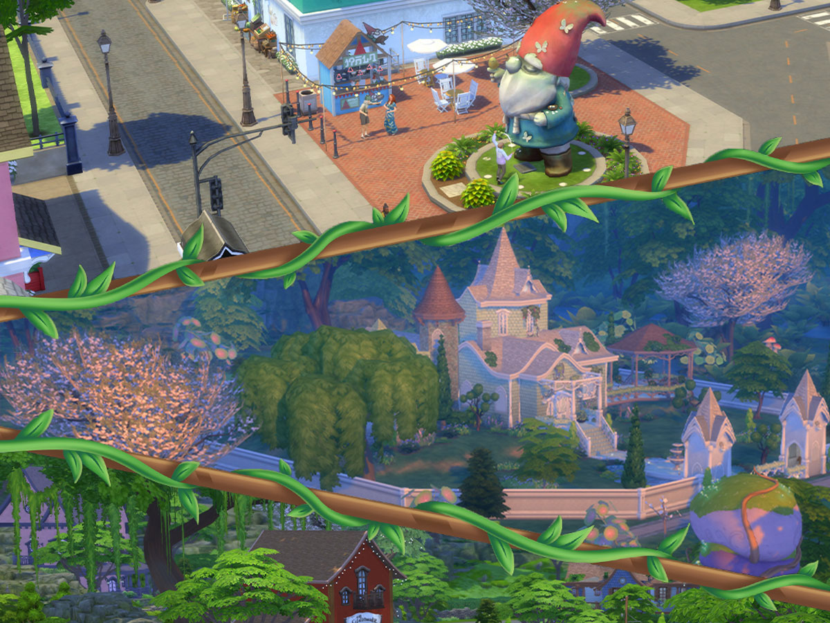 Zrzut ekranu screenshot z The Sims 4: Czar Natury