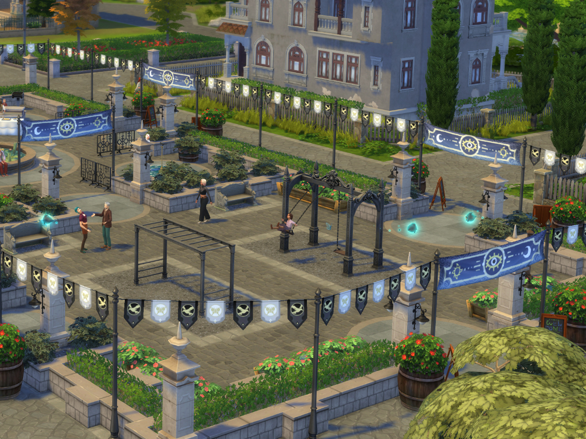 Zrzut ekranu screenshot z dodatku The Sims 4: Życie i śmierć