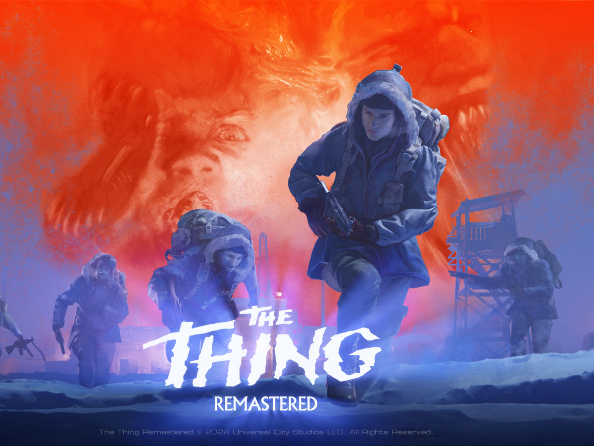 Grafika key art z gry The Thing: Remastered
