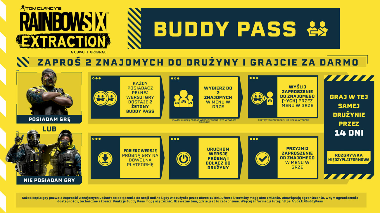 Rainbow Six Extraction Buddy Pass