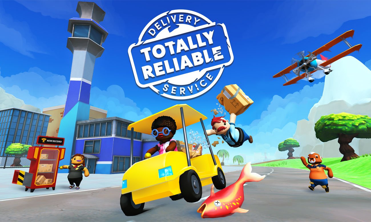 Grafika key art z gry Totally Reliable Delivery Service: Definitive Edition