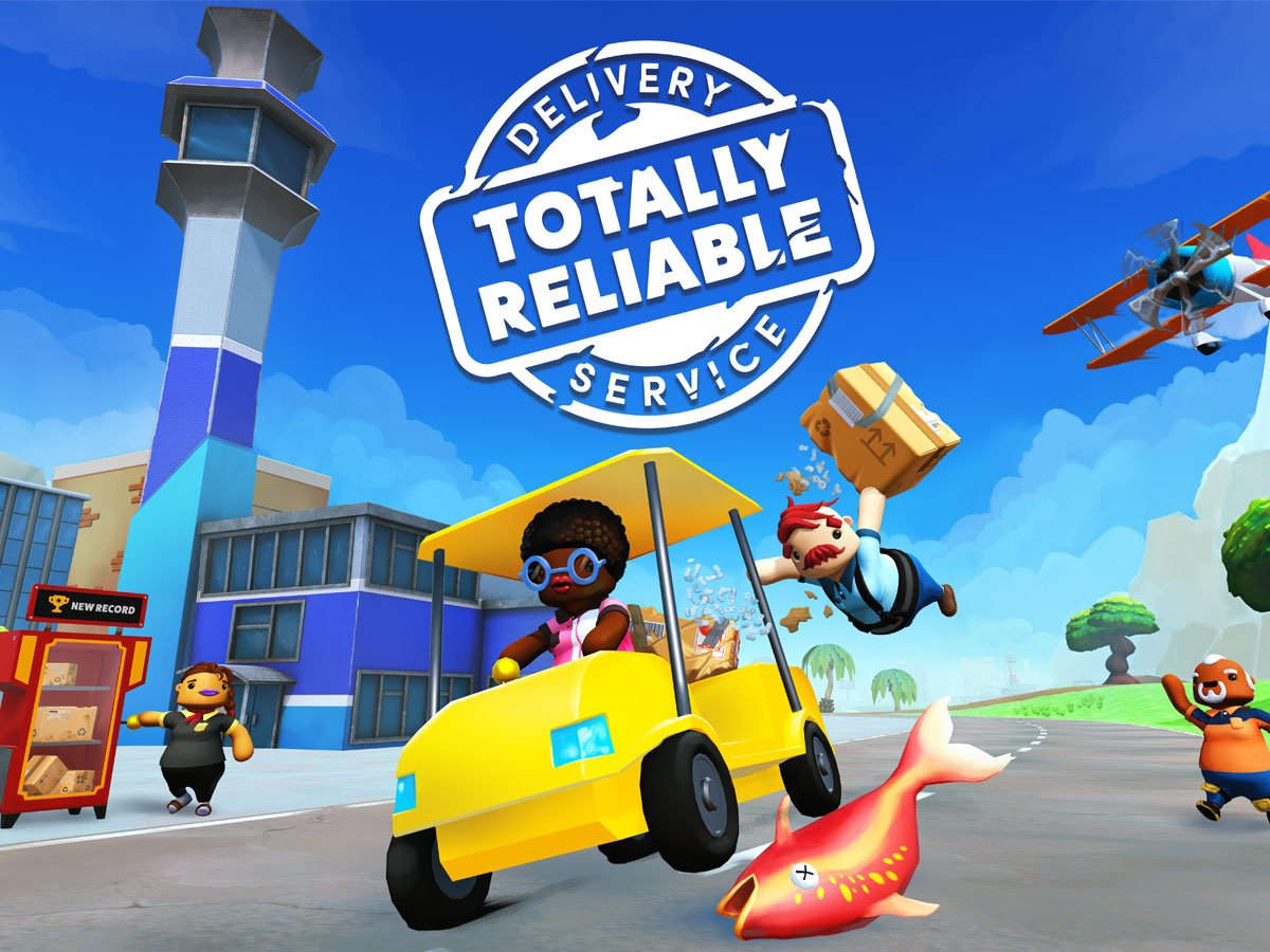 Grafika key art z gry Totally Reliable Delivery Service: Definitive Edition
