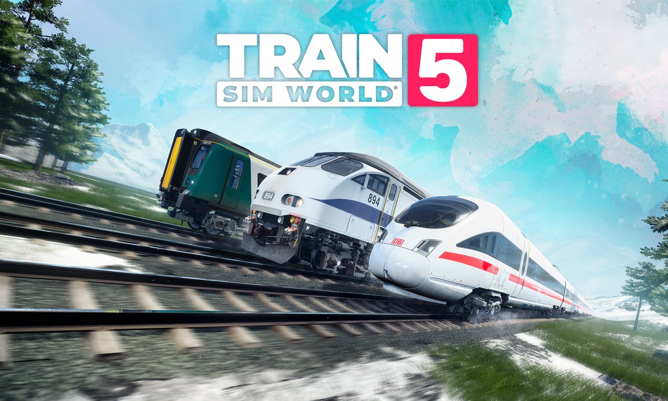 Grafika key art z gry Train Sim World 5