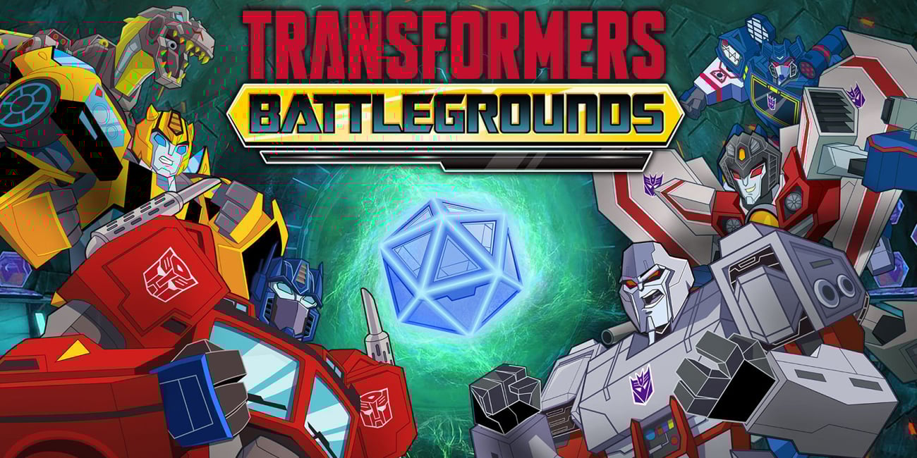 Grafika key art z gry Transformers: Battlegrounds